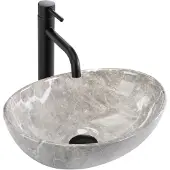 REA Opzetwastafel Sofia Mini Grigio