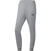 Puma Sportbroek 'Team Goal' grijs gemêleerd / wit