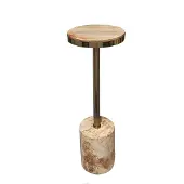 Ptmd bijzettafel mody - 21x21x64cm