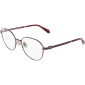 Ferragamo Bril - - SF2236 - Metaal - Matte bordeaux - 54/18/140