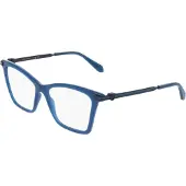 Ferragamo Bril - - SF3024 - Opaline blauw - Geïnjecteerd acetaat - Dames