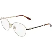 Ferragamo SF2236 54/18/140 Gouden Metalen Bril Vrouw SF2236