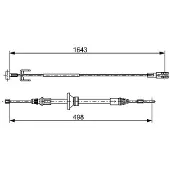 Bosch 1 987 482 525 Handremkabel