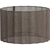 Light & Living Cilinder lampenkap disli donker Ø35cm