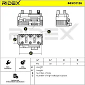 RIDEX 689C0126 Bobine