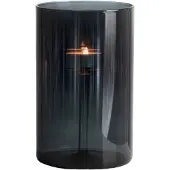 Gusta Waxinelichthouder - Grijs Glas Middel
