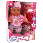 My Beautiful Dolls Room Pop 31 Cm 4 Geluiden + 5 Accessoires My Beautiful Dollsroom