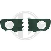 Diederichs 4464048 Ventilatiegrille, bumper
