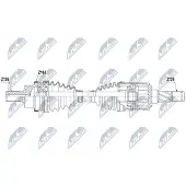 NTY NPW-FR-159 Aandrijfas