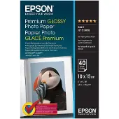 Epson Premium Glossy Fotopapier 10 x 15 (40 Vellen)