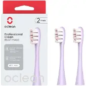 Oclean opzetborstel Prof. Clean - Paars, set van 2
