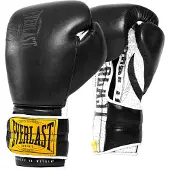 Everlast 1910 Hook&loop Sparring Training Gloves Zwart 14 oz