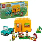 LEGO Animal Crossing Caravan en de tuinwinkel van Leif 77054