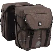 Willex Bagagetas 1200 - Dubbele Fietstas S - 20 liter - Bruin