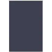 vidaXL Rolgordijn verduisterend 160x210 cm stofbreedte 156,6 cm blauw