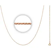 Ixxxi Ketting 1 mm Rosé 50 cm