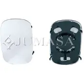 JUMASA 55101250 Spiegelglas, buitenspiegel