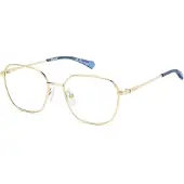 Polaroid Kids Polaroid Kinderbril PLD D838 50/16/130 Gouden Metalen Monturen JUNIOR PLD D838
