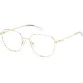Polaroid Kids PLD D838 50/16/130 Gouden witte Metalen monturen JUNIOR PLD D838
