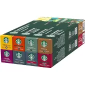 Starbucks Nespresso cups balanced pack - 8 x 10 stuks