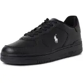 Ralph Lauren Sneakers laag 'Masters Court' zwart / wit