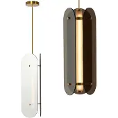 Toolight Hanglamp Balck App1676-cp Long