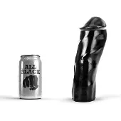 All Black Zwarte realistische dildo - 20 cm