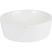 Ben Stilo ronde waskom Ø40x14cm keramiek mat wit