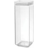 Brabantia TASTY+ vierkante opbergpot 2,5 L Lichtgrijs
