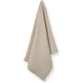 Humdakin Knitted theedoek 45x70 cm Light stone