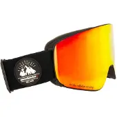 Snowleader - Skibrillen - Moon Mixed Black Goggle voor Unisex - Zwart