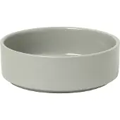 Blomus Pilar kom laag Ø14 cm Mirage grey