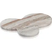 Humdakin Zeepschaal Marble Skagen Brown