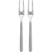 Blomus STELLA Set 2: Serveerbestek, bestekset, eetservies, tafelbestek, geborsteld roestvrij staal, roestvrij staal, 63951