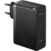 Baseus GaN5 Pro | Snellader - 2x USB-C + 1x USB-A - 160 watt