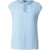Comma Blouse lichtblauw