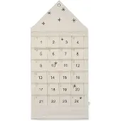 Ferm Living Star Christmas Kalender Sand|Black