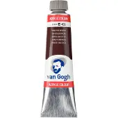 Van Gogh Acrylverf Bruin - Acrylpaint - 403 Van Dijckbruin - Acrylic Verf Paint - Acrylaatverf - Bruine Hobbyverf - Watergedragen Verf - Sneldrogende Pigmentrijke Verf - 40ml