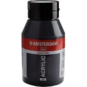 Amsterdam Standard Series Acrylverf Pot 1000 ml Oxydzwart 735