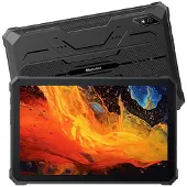 Blackview Active 8 Pro - Tablet - 16GB RAM - 256GB - Dual 4G SIM+WiFi - 10.36 inch - 22000mAh - Octa Core - Android 15 - 48MP+16MP - IP68 Waterdicht - Zwart