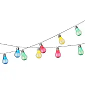 Lumineo LED Solar Strengverlichting 450cm 10 Lmp Multi multi Kunststof Lumineo