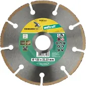 Wolfcraft - Hardmetalen doorslijpschijf 115mm - 8370000