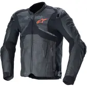 Alpinestars Atem V5, leren jas ,zwart ,54