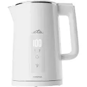 Eta ETA559590010 Emma Waterkoker, 1,5 L, Wit, Waterkoker, Wit