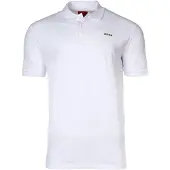 HUGO Shirt 'Donos' zwart / wit