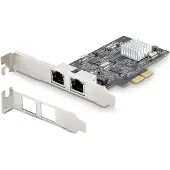 StarTech.com PCIe-netwerkkaart met 2 poorten 2,5 Gbps NBASE-T, Intel I225-V - - Ethernet-netwerkkaart