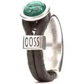 Qoss Taupe Ring Gwen Groene Bol - Maat L