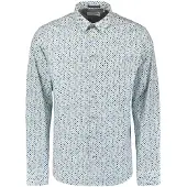 No-excess Overhemd taupe / navy / azuur / wit