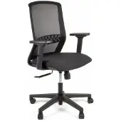Linea bureaustoel Tekna 01 - ergonomisch EN1335 - multi verstelbaar - max. draagvermogen 110kg - zwart - LF-2011003