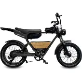 Diablo Q6 - Elektrische Fatbike - 20 inch - 250W motor - Actieradius tot 100 km - 7 versnellingen - Hydraulische schijfremmen - 749Wh accu - Zwart